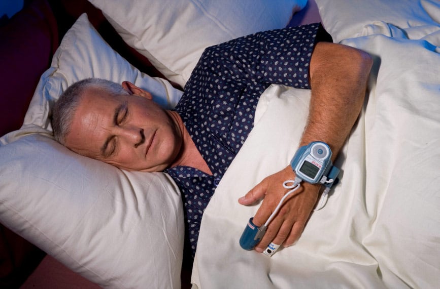 Sleep Study Device for At Home Testing